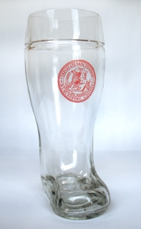 Beer Boot with Single Color Logo Printed on Front