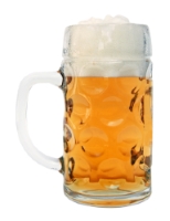 Personalized Dimpled Oktoberfest Beer Mug