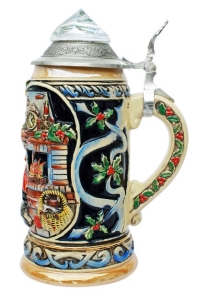 Santa Clause Beer Stein