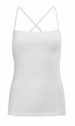 Nice essential tank top in white | Wellicious at Fire and Shine | Women's tanks
