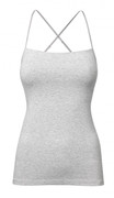 Nice essential tank top in grey | Wellicious at Fire and Shine | Women's tanks