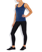 Maya Scoop Tank in Ocean Blue | Vie Active at Fire and Shine | Womens Tanks