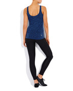 Maya Scoop Tank in Ocean Blue | Vie Active at Fire and Shine | Womens Tanks