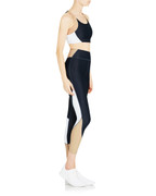 Taryn 7/8 Leggings Navy/White/Nude | Vie Active at Fire and Shine | Womens Leggings