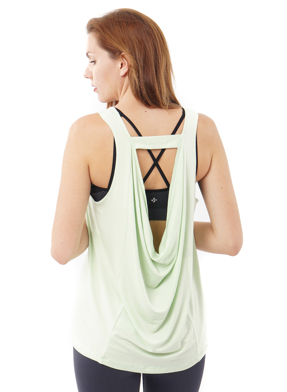 Exhale Tank in Green Tea | Fire and Shine