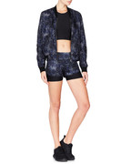 Lauren Jacket Blue Leopard | Vie Active at Fire and Shine | Jackets