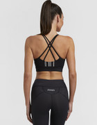 Strappy Crop Bra Black | Jaggad at Fire and Shine | Womens Crops