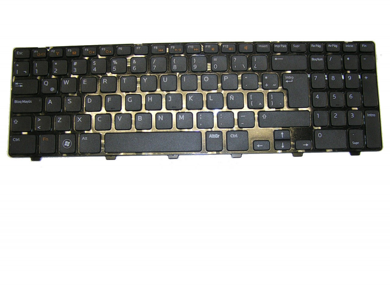 Dell Inspiron 17r Spanish Latin Keyboard Cn 011t1f Nsk Dy0sw 1e Notebookparts Com