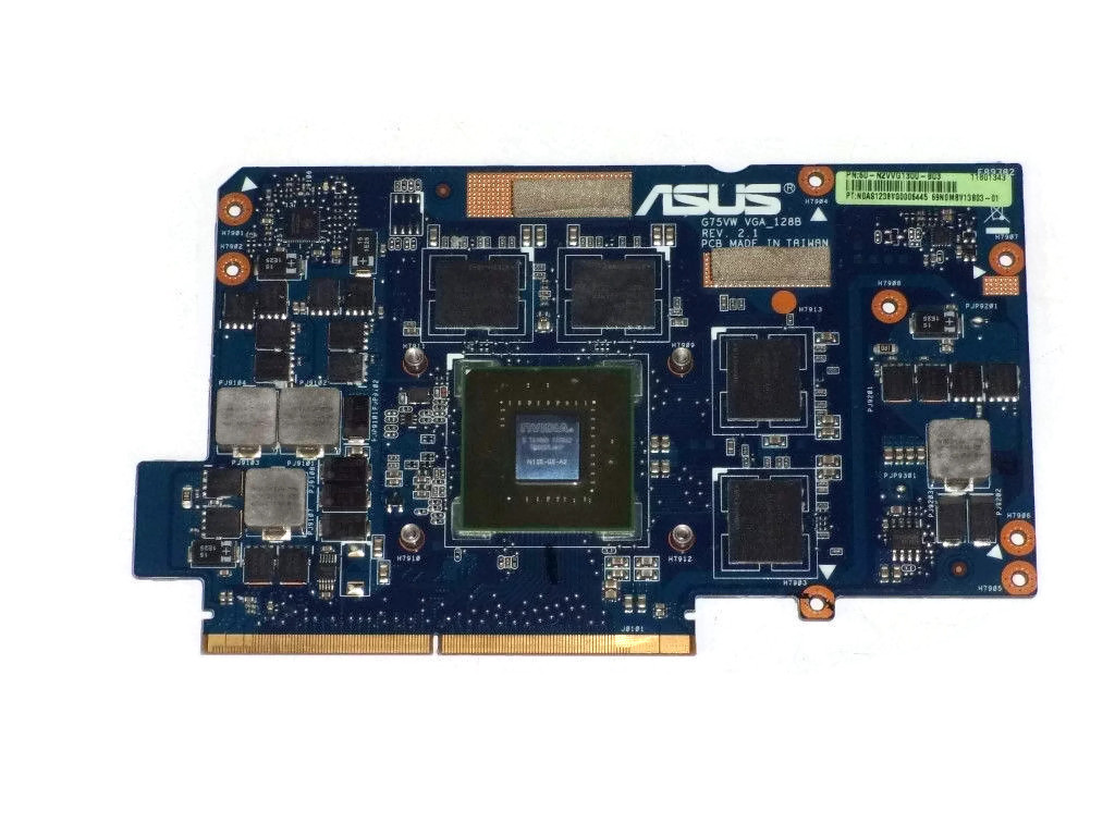Asus G75VW Nvidia GTX 660M 2GB Video 