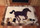 Running Horse Pattern Alpaca Rug
