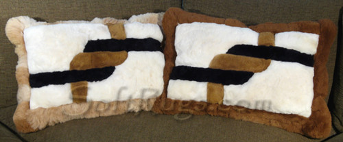 Twin Soga Pattern Alpaca Pillows