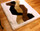 White Border Trenza Design Alpaca Rug on Wood Floor