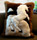 Unicorn Pattern Alpaca Pillow