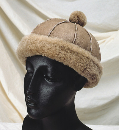 Elaine Style Sheepskin Hat