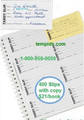 Tardy Slip book with carbon copy Below 400 transactions per book