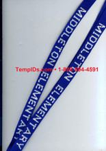 Rush Embroidered Lanyard 48 Quick Print and Ship
