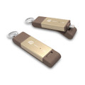 iKlips Duo Apple Lightning and USB 3.1 Flash drive - backup, playback video, audio and more - iPhone or iPad, 32GB, Gold