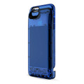 Boostcase Hybrid Power Case - Two Piece Design - protection case & battery sleeve, 2,700mAh - iPhone 6/6s - Transparent Sapphire Blue