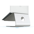 Rain Design mStand 360 - aluminium desktop swivel stand for Apple MacBook and MacBook Pro - Silver