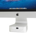 Rain Design - mBase - Aluminium desktop stand with integrated drawer for iMac 27 inch, Silver