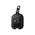 Twelve South AirSnap - genuine leather protection case for Apple AirPods, Black