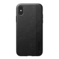 Nomad Carbon Case - lightweight minimalist carbon composite and rubber case - iPhone X, Black