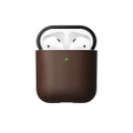 Nomad Rugged Case - genuine leather protection case for Apple AirPods, Brown
