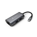 Adam Elements  Casa Hub eC301 portable USB-C dock with USB 3.1 and ethernet, Grey