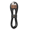 Woodcessories - EcoCable - lightning charge and sync cable  Walnut and braided nylon, 1.2 metres