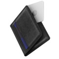 Nomad Slim Wallet - Genuine horween leather with Tile Slim Bluetooth tracker - card and case pockets, Black