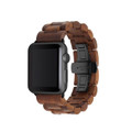 Woodcessories - EcoStrap - wooden watch band strap for Apple Watch 42/44mm - Walnut/Black