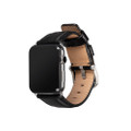 Sena Deen - Genuine Leather Watch Band for Apple Watch 42/44mm - Black