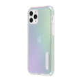 Incipio DualPro dual layer protection case - hard shell and shock absorbing inner core - iPhone 11 Pro, Platinum / Iridescent Gloss Finish