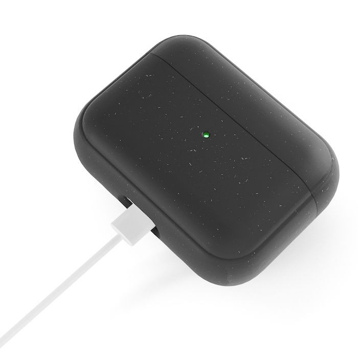 Woodcessories - BioCase - non toxic bio-degradable protection case with  antibacterial formula – Apple AirPods Pro - Black - Toodolla Company Pty Ltd