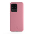Woodcessories - BioCase - non toxic bio-degradable protection case with antibacterial formula -Samsung Galaxy S20 Ultra - Pink
