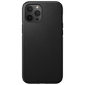 Nomad Rugged case - vegetable tanned genuine Horween leather - iPhone 12 Pro Max, Black