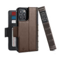 Twelve South BookBook Vintage Wallet Style Leather Case (MagSafe) - iPhone 12 Pro Max, Brown