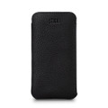 Sena Ultraslim Classic - genuine leather case/pouch - iPhone 12 Mini, Black