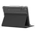 UAG Urban Armor Gear - Lucent folio case – translucent drop protection body - iPad 10.2 - Black/Clear