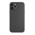 Woodcessories - BioCase - non toxic bio-degradable protection case with antibacterial formula - iPhone 12 and 12 Pro, Black