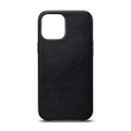 Sena LeatherSkin - minimalist genuine leather case - iPhone 12 and 12 Pro, Black
