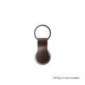 Nomad - Genuine Horween Leather Loop and Keychain for Apple AirTag - Brown
