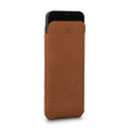 Sena Ultraslim Classic - genuine leather case/pouch - iPhone 13 and 13 Pro, Tan