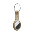 Woodcessories - BioCase - Loop and Keychain for Apple AirTag - Taupe Brown