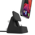 ElevationLab Elevation Dock 5 angle adjustable dock with integrated lightning cable for iPhone, Black/Silver