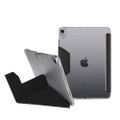 Power Support - Air Jacket Folio Transparent protective folio case  - iPad Mini (6th Gen) - Dark Grey