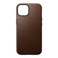 Nomad Modern Leather Case - iPhone 14, Brown