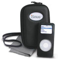 iSnug set: leather case, cover, lanyard, screen shield/film - 1G/2G iPod Nano