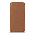 Sena Ultraslim Classic - genuine leather case/pouch - iPhone 14 and 14 Pro, Tan