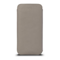 Sena Ultraslim Classic - genuine leather case/pouch - iPhone 14 and 14 Pro, Taupe